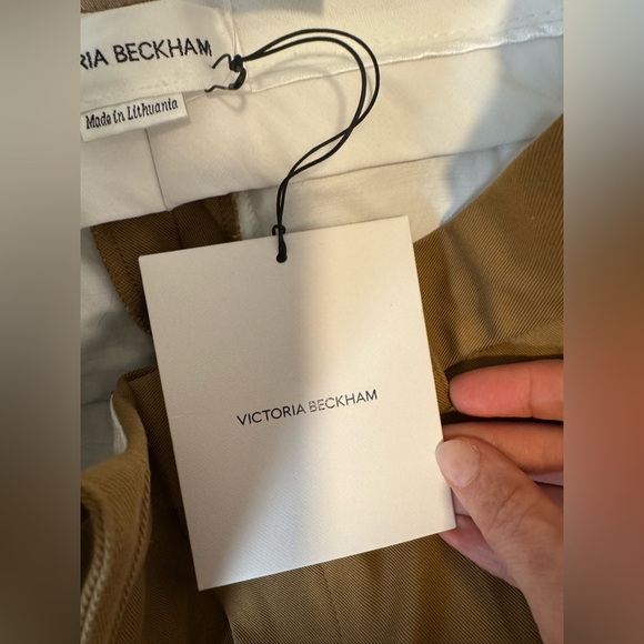VICTORIA BECKHAM Relaxed Wide Leg Cargo Trousers Pants Tobacco Size 0  $690 NWT - Picture 8 of 8